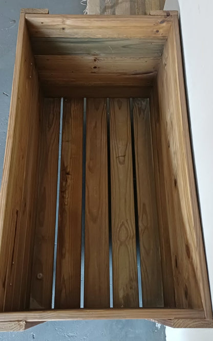 Fire Place Wood Bin on wheels