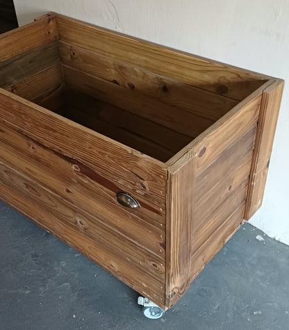 Fire Place Wood Bin on wheels