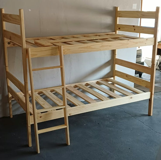 Bunk Bed - Pine / Single (91cm)