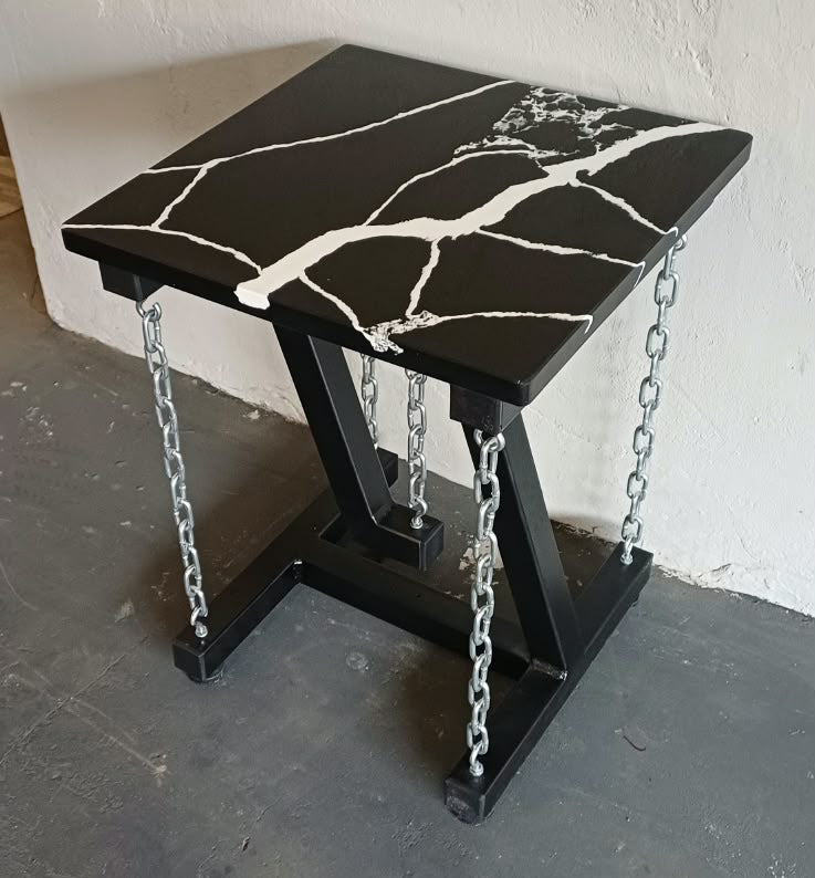 Bedside Table - Granite Top