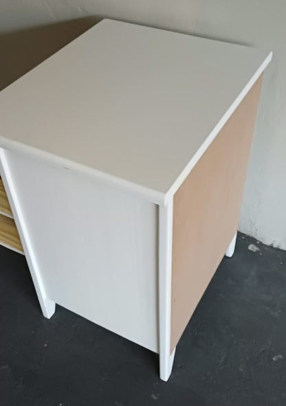 Bedside Table Pine - 3 Draw