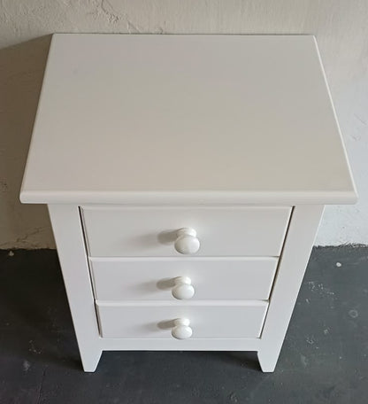 Bedside Table Pine - 3 Draw