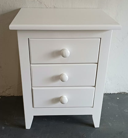 Bedside Table Pine - 3 Draw